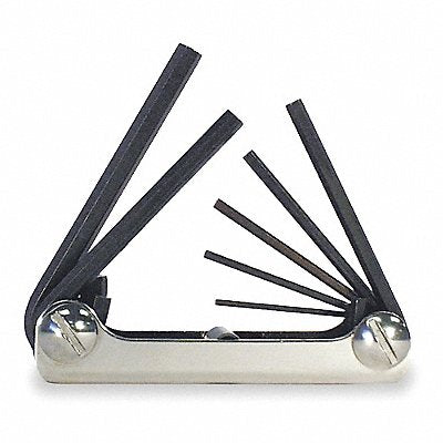 EKLIND 21172 Hex Key Set Folded 2 in to 4 3/32 in