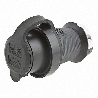 HUBBELL HBL2621SW WT LkPl Strt 30A Blk Wht PlyBt Tph 3Blds