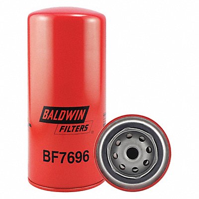 BALDWIN FILTERS BF7696 Fuel Filter 8-1/8 x 3-11/16 x 8-1/8 In