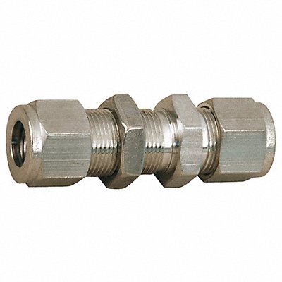 PARKER 12BC12316 Bulkhead Union 316 SS A-LOKxA-LOK 3/4In