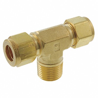 PARKER 8MBT8NB Branch Tee Brass A-LOKxM 1/2In