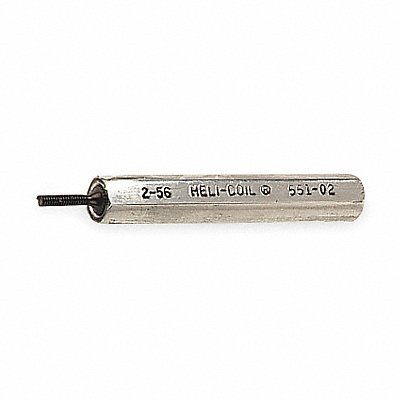HELI-COIL 55102 Threaded Mandrel Steel 2-56