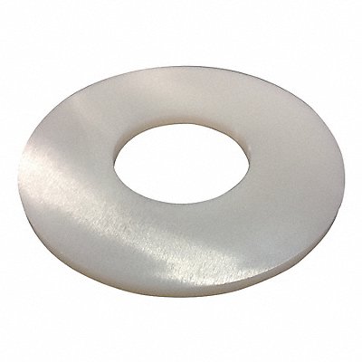 GRAINGER 17W05623 Flat Washer Pln Nylon #10 0.565x0.062in 40PK