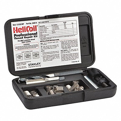 HELI-COIL 54028 Thread Repair Kit 304 SS 1/2-20 18 Pcs