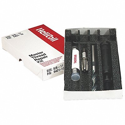 HELI-COIL 54018 Thread Repair Kit 304 SS 1/2-13 18 Pcs