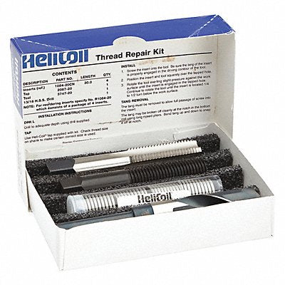 HELI-COIL 540320 Thread Repair Kit 304 SS M20X2.5 4 Pcs