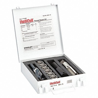 HELI-COIL 552116 Thread Repair Kit 304 SS 1-8 6 Pcs