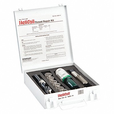 HELI-COIL 552814 Thread Repair Kit 304 SS 7/8-14 6 Pcs