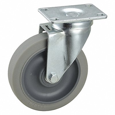 GRAINGER 4DE68 Standard Plate Castor Swivel 250 lb.