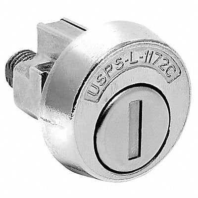 COMPX NATIONAL C9100 Cam Lock For Thickness 1/16 in Nickel