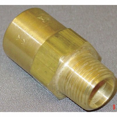 GRAINGER CHKBRS6106F6MB Piston Spring Check Valve