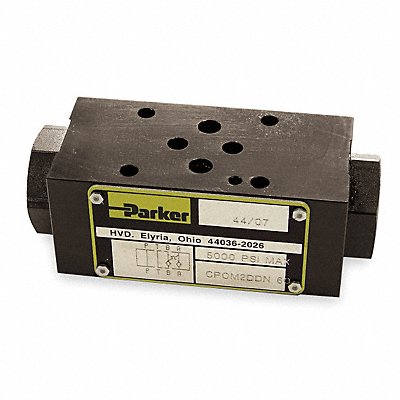 PARKER CPOM2AAN Pilot Operated Check Valve Sandwich D03
