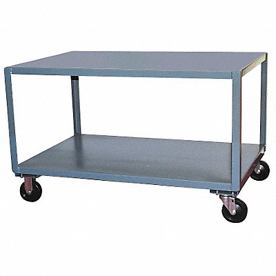 GRAINGER LX236P600GP Mobile Table 2400 lb 37 in L 25 in W