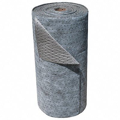 OIL-DRI L91004 Absorbent Roll Universal Grey 300 ft.L