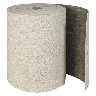 BRADY SPC ABSORBENTS RFP328DP Absorbent Roll Universal Grey 150 ft.L