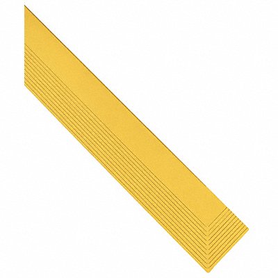 4DNG1 WEARWELL 572 Mat Edging Yellow 3 x 3ft. 3