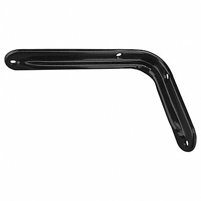 JOHN STERLING RP00998BK Heavy Duty Shelf Bracket Black 125 Lb