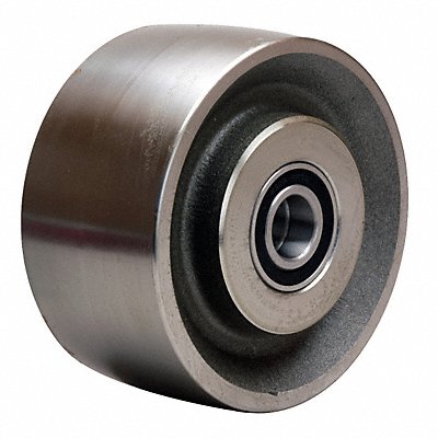 GRAINGER W630FSB34 Steel Tread Wheel 6 4000 lb.