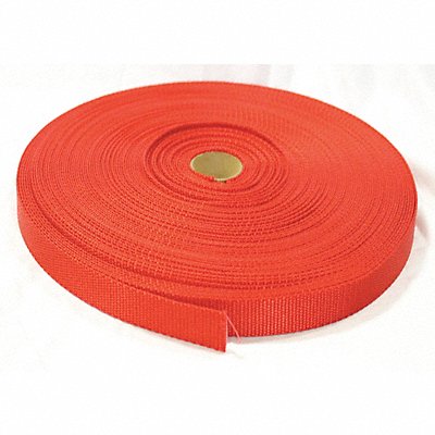 BULK-STRAP N34150R G2353 Webbing Nylon 3/4 W Red