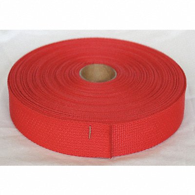BULK-STRAP P01102R G2370 Webbing Polypropylene 1 W Red