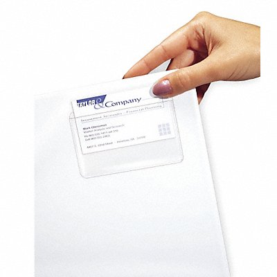 C-LINE PRODUCTS 70257 Top Load Business Card Holder PK10