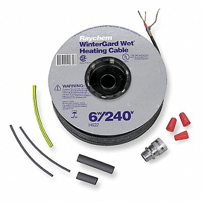 RAYCHEM 449467000 Cut-To-L Elct Heating Cble Kt 100ft 240V