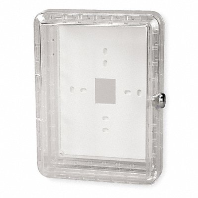 GRAINGER 4E649 Thermostat Guard Plastic 9 5/8x7 1/8x3 3/8in