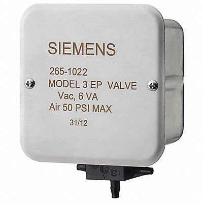SIEMENS 2651022 Solenoid Air Valve 120V AC 50 psi PBT