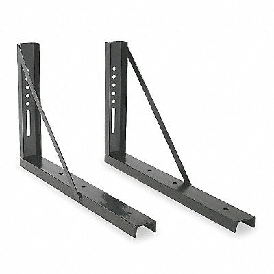 CRESCENT JOBOX 229000 Mounting Bracket 18 in W Steel Black PR