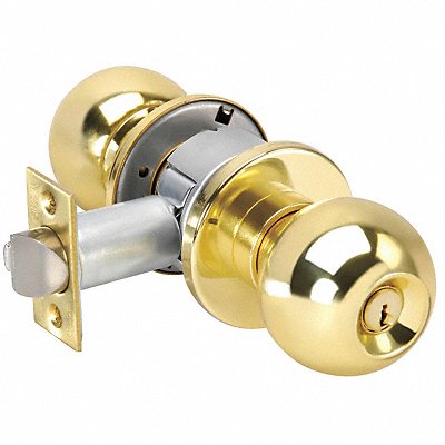 YALE CA4607x605 Knob Lockset Mechanical Entrance Grd. 2