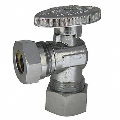 KISSLER 889240 1/4-Turn Stop Angle 5/8 Inx1/2 In