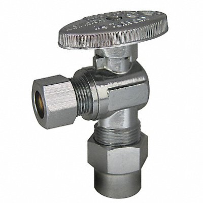 KISSLER 889230 1/4-Turn Stop Angle 1/2 Inx3/8 In