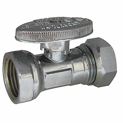 KISSLER AB889040 Water Supply Stop Straight Valve Chrome