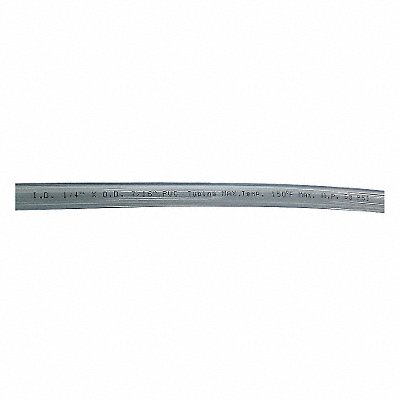 GRAINGER 4EGU7 Tubing 1/4 I.D. 100 ft Clear Flexible