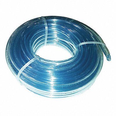 GRAINGER 4EGV8 Tubing 5/8 I.D. 100 ft Clear Flexible