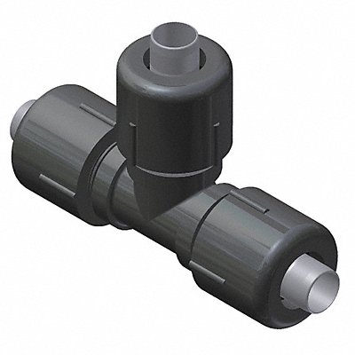 CONTINENTAL INDUSTRIES 565750000000 Tee 3 Way Compression 1/2 In CTS