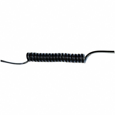 GRAINGER 2MPS08M2001 Poly Tubing Spiral OD 8mm 520mm