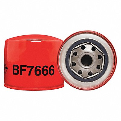 BALDWIN FILTERS BF7666 Fuel Filter 3-1/4 x 3-11/16 x 3-1/4 In