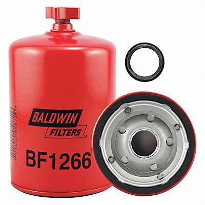 BALDWIN FILTERS BF1266 Fuel Filter 6-5/32 x 3-11/16 x 6-5/32 In