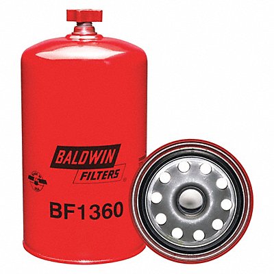 BALDWIN FILTERS BF1360 Fuel Filter 8-7/32 x 4-9/32 x 8-7/32 In
