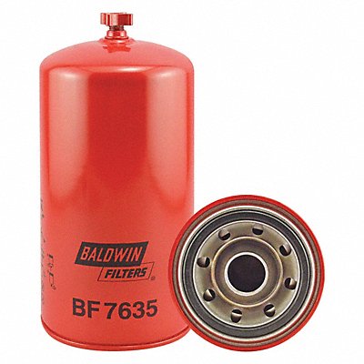 BALDWIN FILTERS BF7635 Fuel Filter 10-9/16 x 5-3/8 x 10-9/16 In