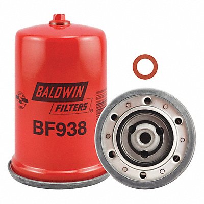 BALDWIN FILTERS BF938 Fuel Filter 4-13/16 x 3-7/16 x 4-13/16In