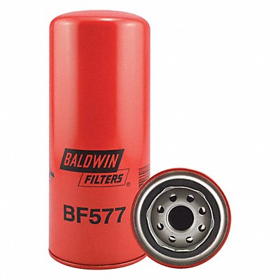 BALDWIN FILTERS BF577 Fuel Filter 8-25/32x3-11/16x8-25/32 In