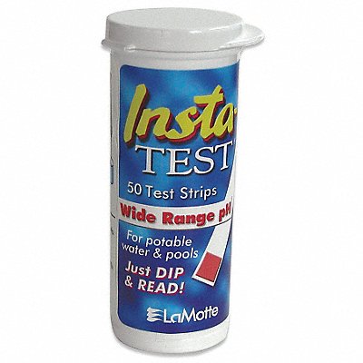 INSTA-TEST 2974 Test Strip 3 in L 4 to 10 pH PK50