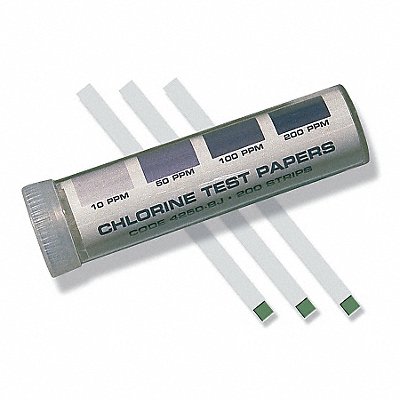 LAMOTTE 4250BJ Test 3in L 10-200 ppm Tot Chlorine PK200