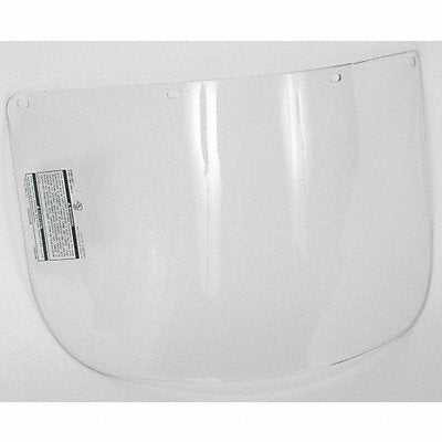 CONDOR 4EZD3 Faceshield Visor Polycarb Clr 8x15-1/2