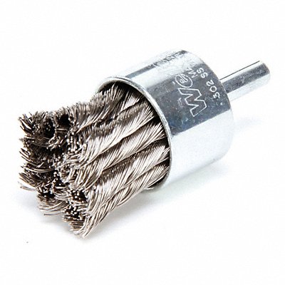 WEILER 90195 Knot Wire End Brush Stainless Steel