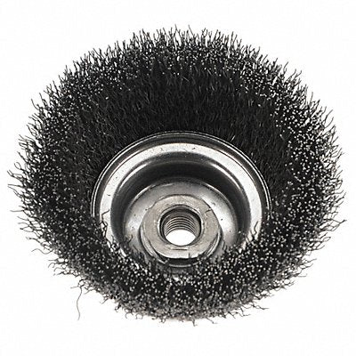 WEILER 93400 Crimped Wire Cup Brush 5 in 0.020 in