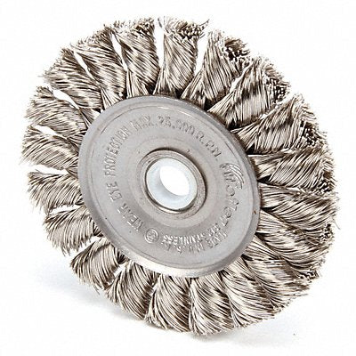 WEILER 93390 Crimped Wire Wheel Brush Arbor Hole