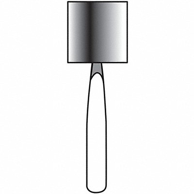 NORTON 61463624526 Vitrified Mounted Point 1/2 x 1/2in 60G